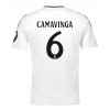 Maglia ufficiale Real Madrid Camavinga 6 Casa 2024-25 per Uomo